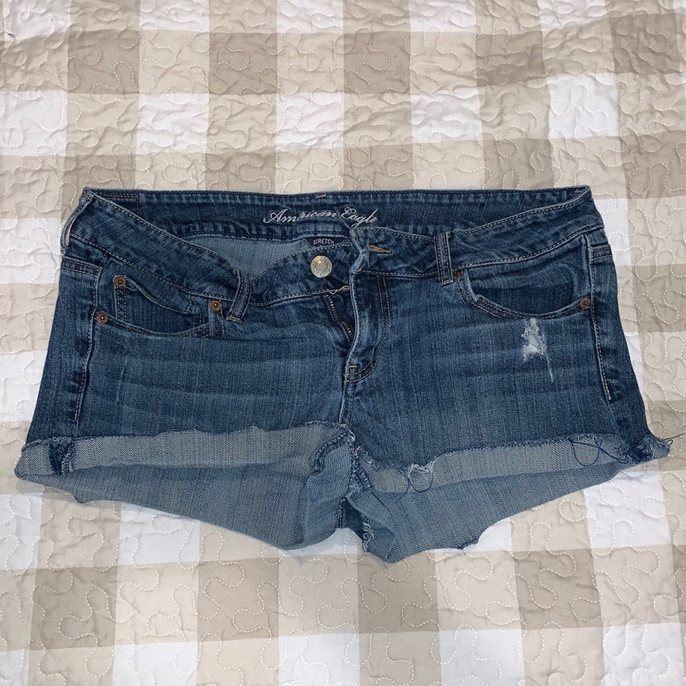 AE stretch denim short